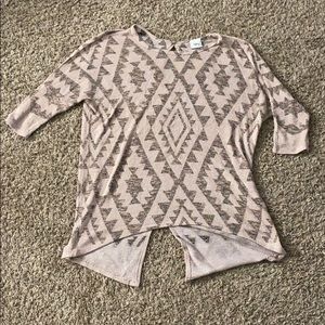 Tribal print women’s top